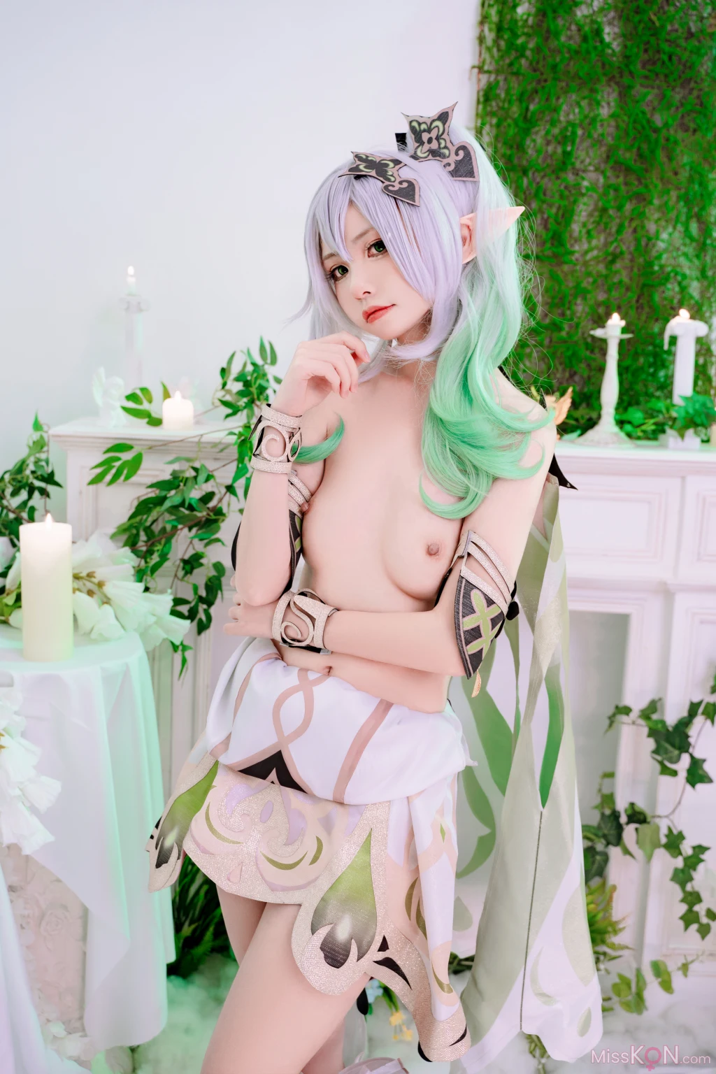 Coser@爆机少女喵小吉 (Nekokoyoshi)_ Genshin Impact Nahida