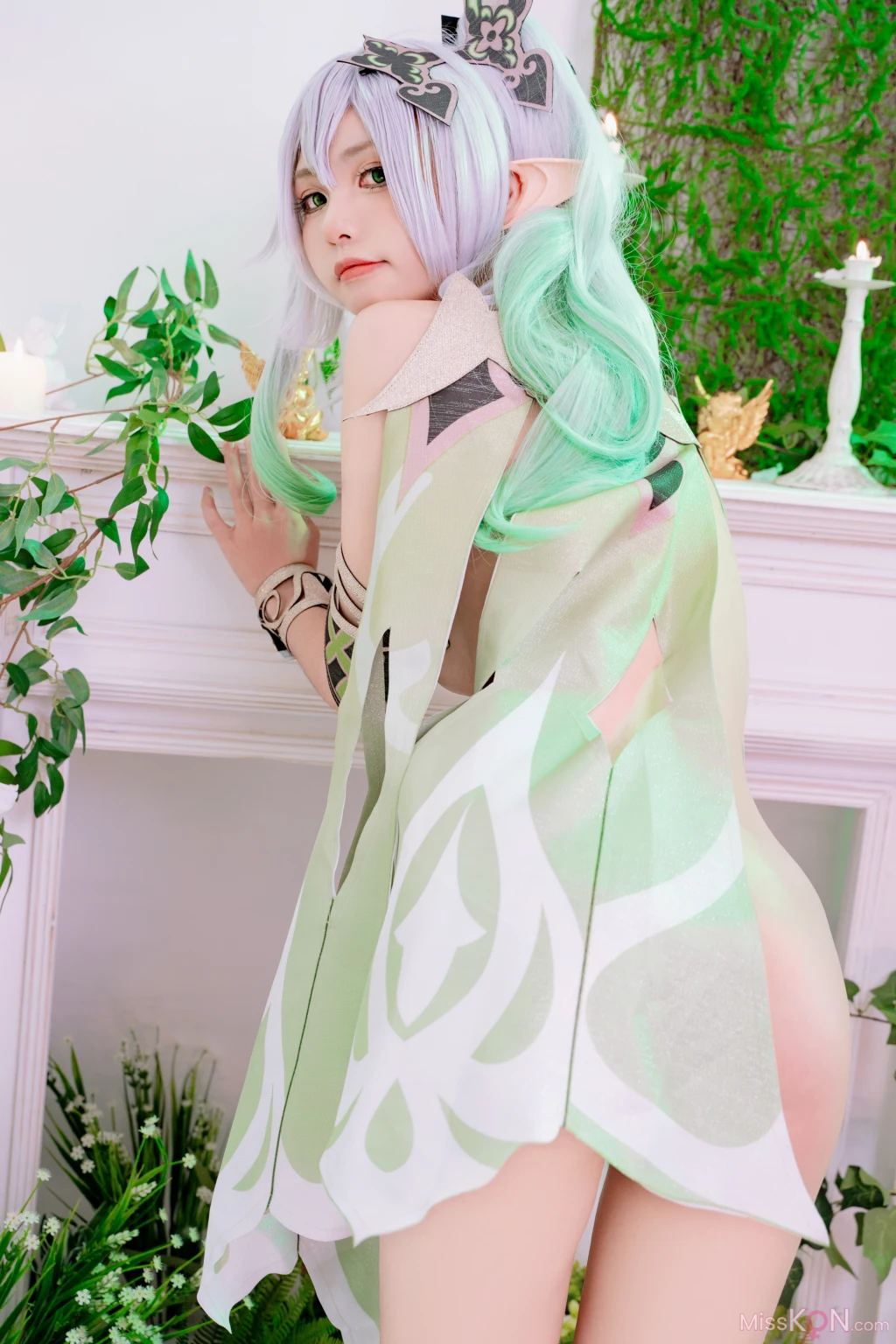 Coser@爆机少女喵小吉 (Nekokoyoshi)_ Genshin Impact Nahida