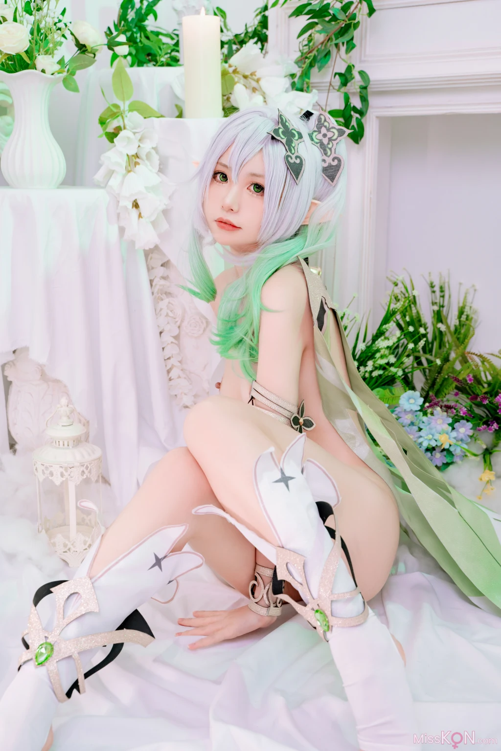 Coser@爆机少女喵小吉 (Nekokoyoshi)_ Genshin Impact Nahida