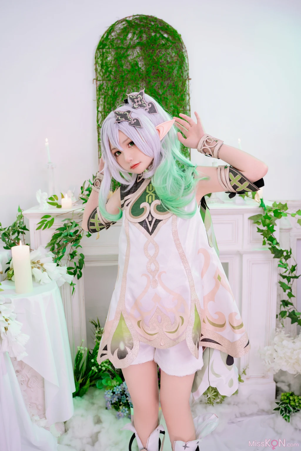 Coser@爆机少女喵小吉 (Nekokoyoshi)_ Genshin Impact Nahida