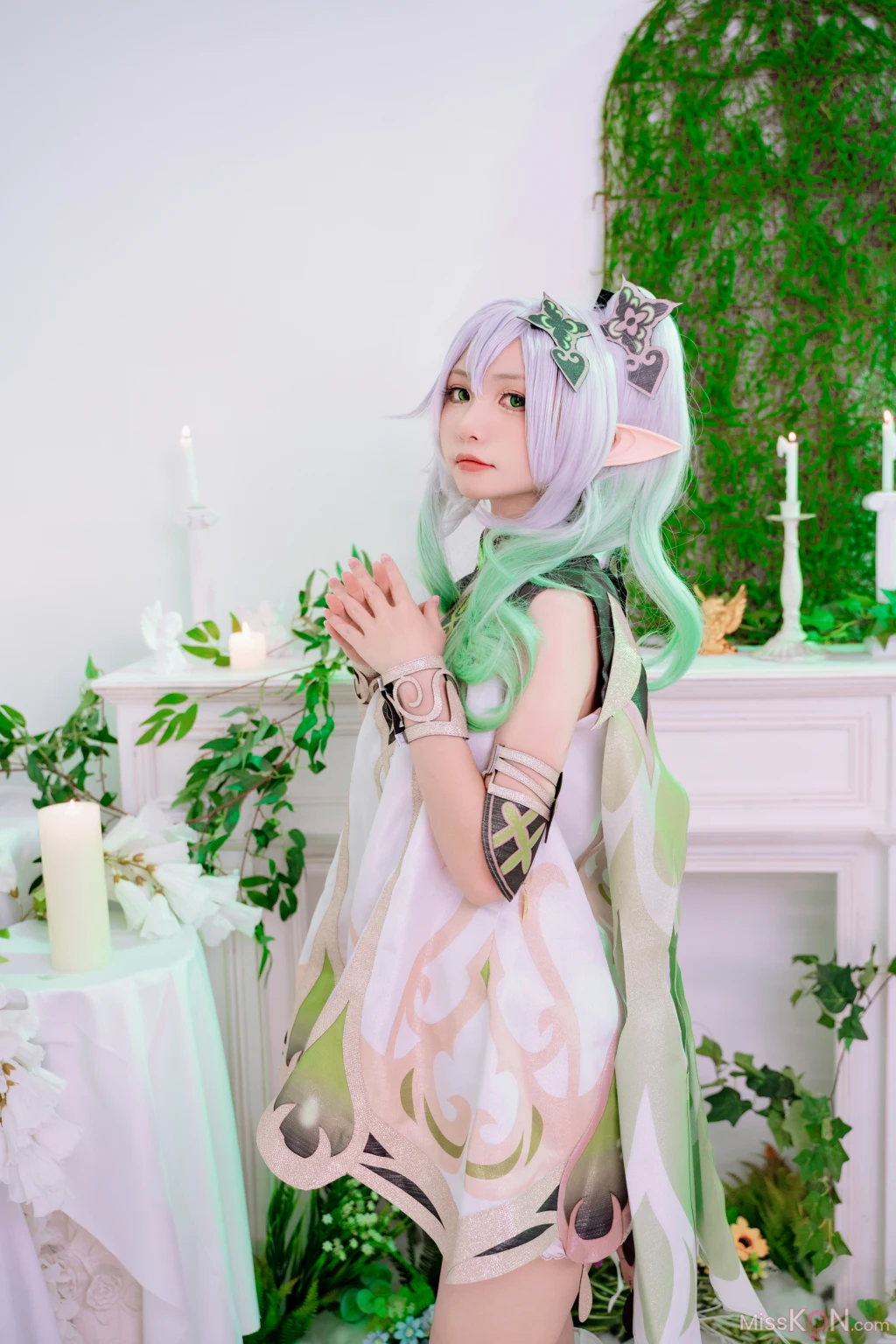 Coser@爆机少女喵小吉 (Nekokoyoshi)_ Genshin Impact Nahida