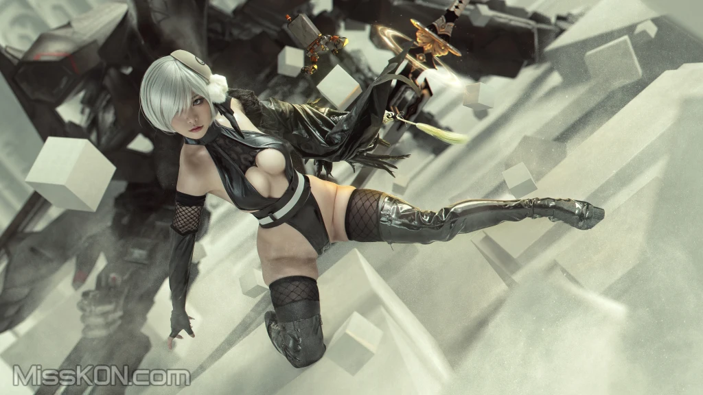 Coser@爆机少女喵小吉 (Nekokoyoshi)_ Nier 2B