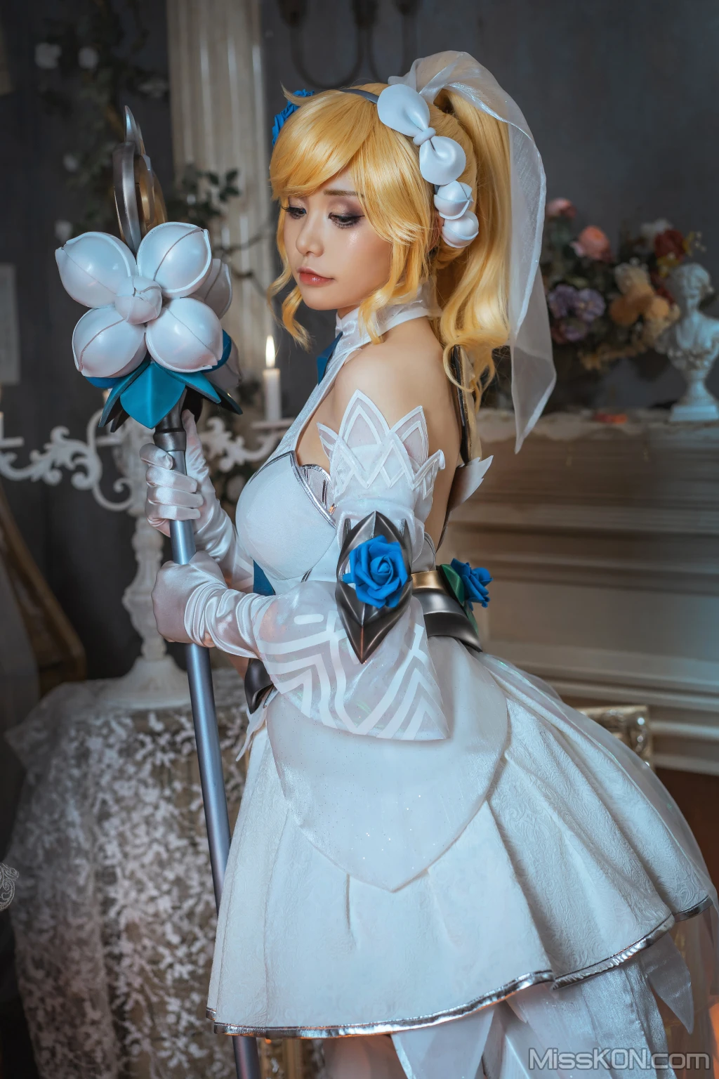 Coser@爆机少女喵小吉 (Nekokoyoshi)_ 水晶玫瑰