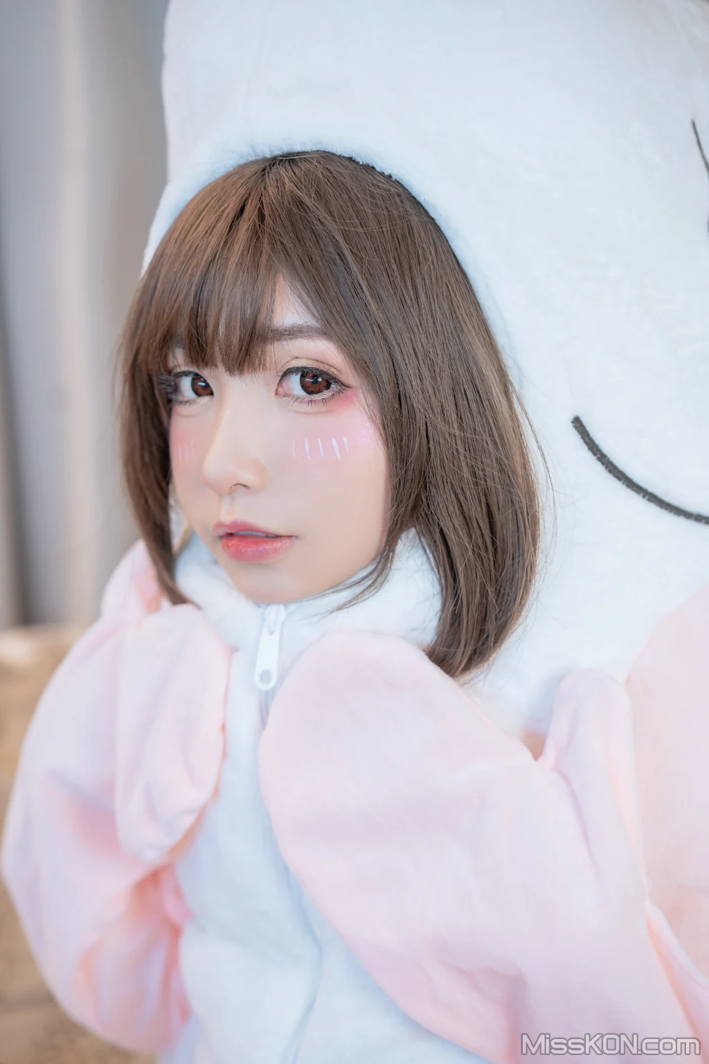 Coser@爆机少女喵小吉 (Nekokoyoshi)_ 超合金 Naked Fish Suit