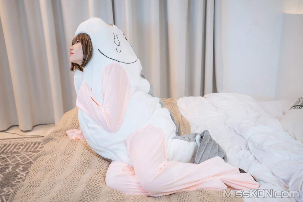 Coser@爆机少女喵小吉 (Nekokoyoshi)_ 超合金 Naked Fish Suit