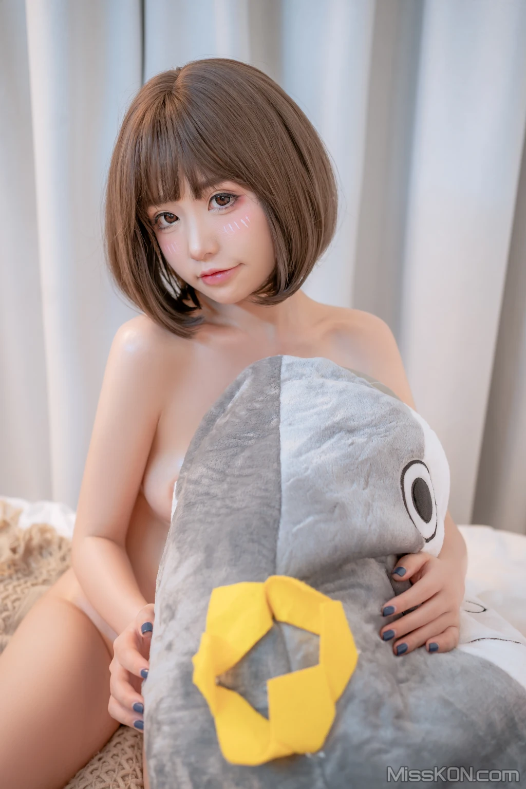 Coser@爆机少女喵小吉 (Nekokoyoshi)_ 超合金 Naked Fish Suit