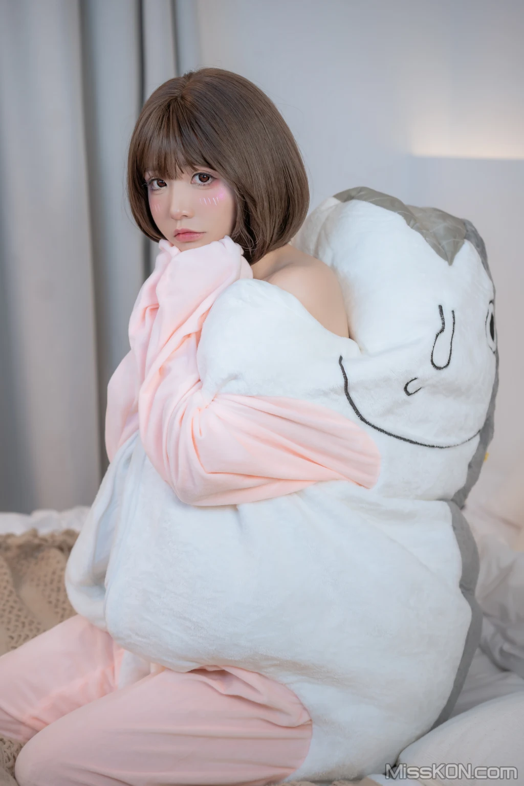 Coser@爆机少女喵小吉 (Nekokoyoshi)_ 超合金 Naked Fish Suit