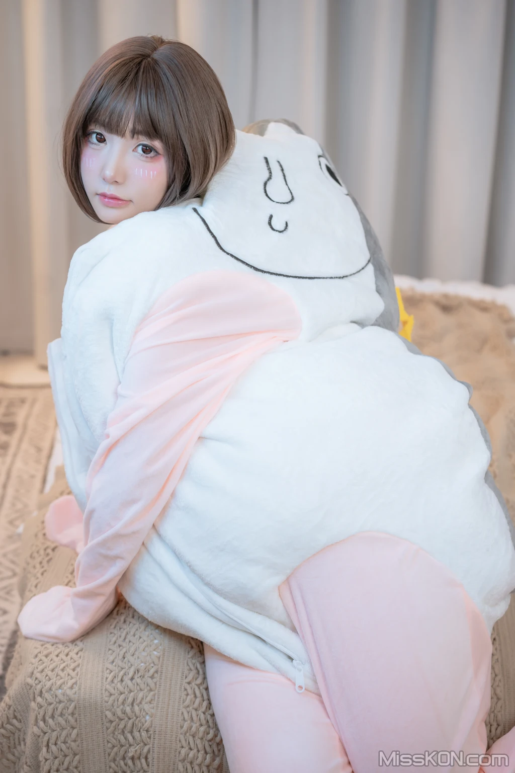 Coser@爆机少女喵小吉 (Nekokoyoshi)_ 超合金 Naked Fish Suit