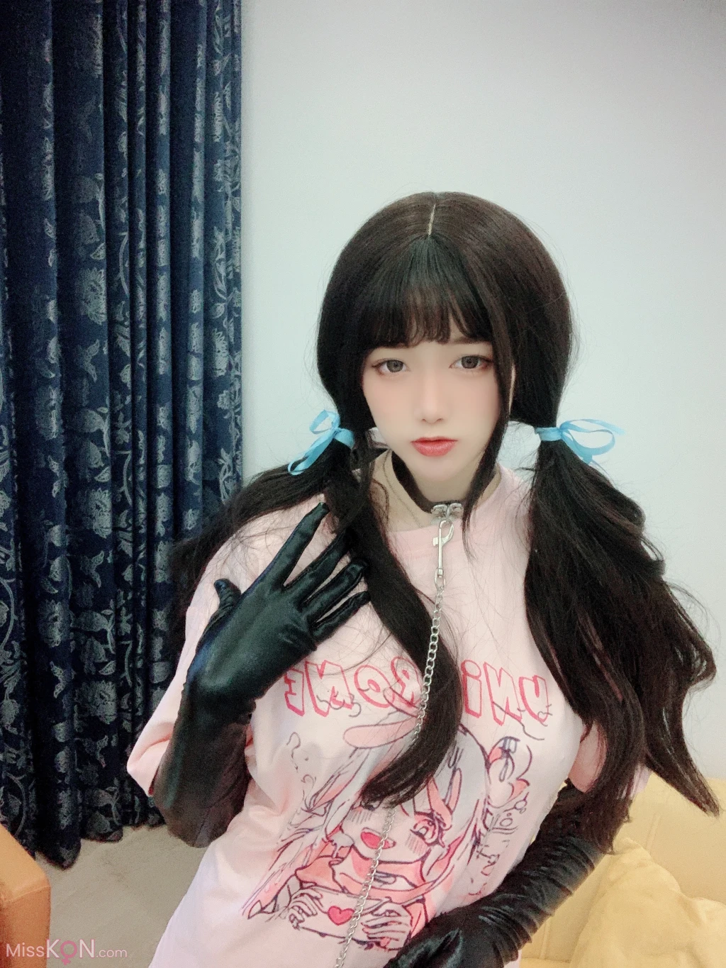 Coser@莫啾w_ 粉色T恤