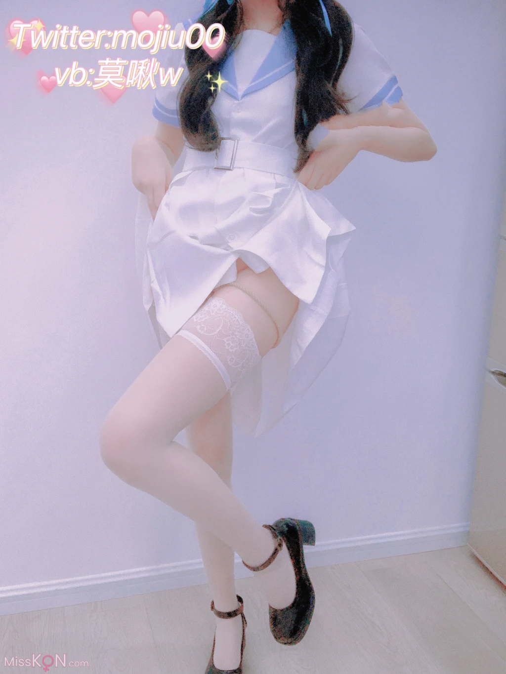 Coser@莫啾w_ 蓝色JK束缚