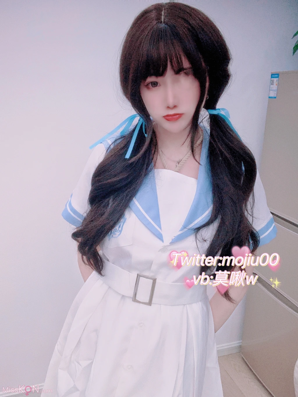 Coser@莫啾w_ 蓝色JK束缚