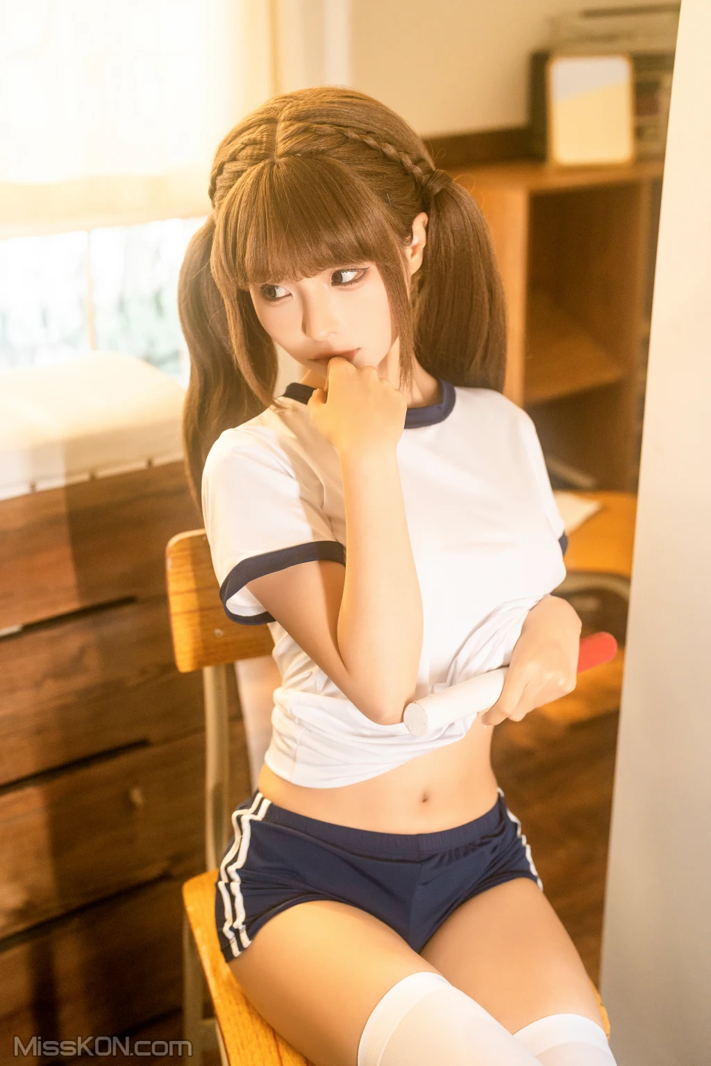 Coser@蠢沫沫 (chunmomo)_ 体操室