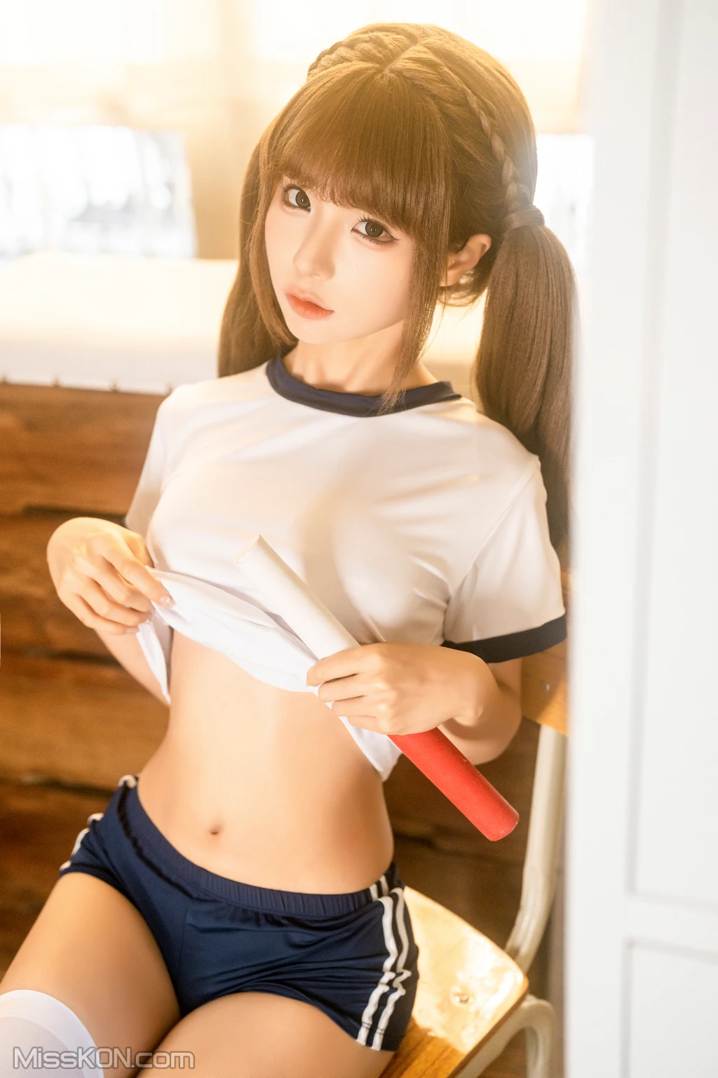 Coser@蠢沫沫 (chunmomo)_ 体操室