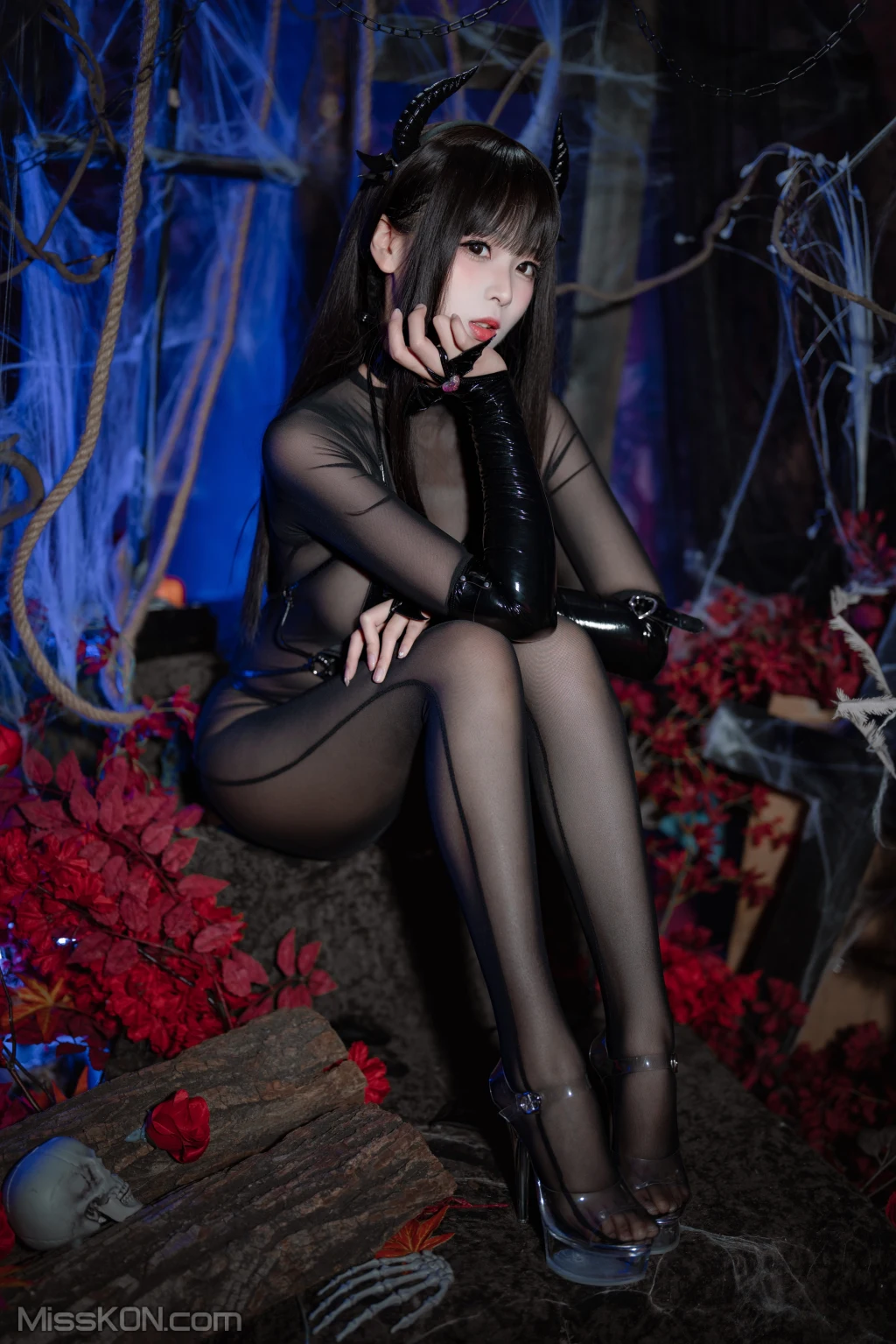 Coser@轩萧学姐_ 万圣节魅魔