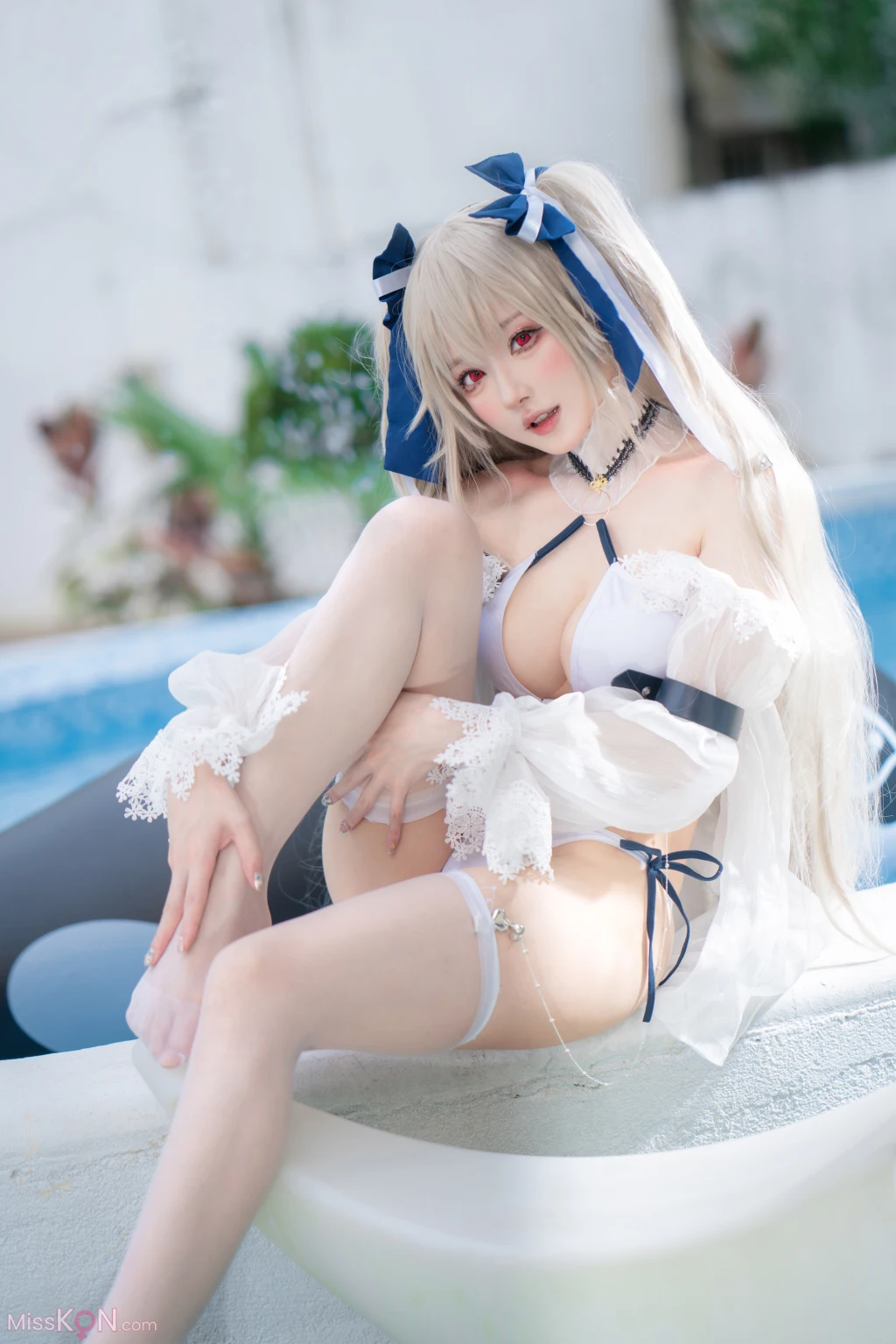 Coser@阿包也是兔娘_ 安克雷奇泳装