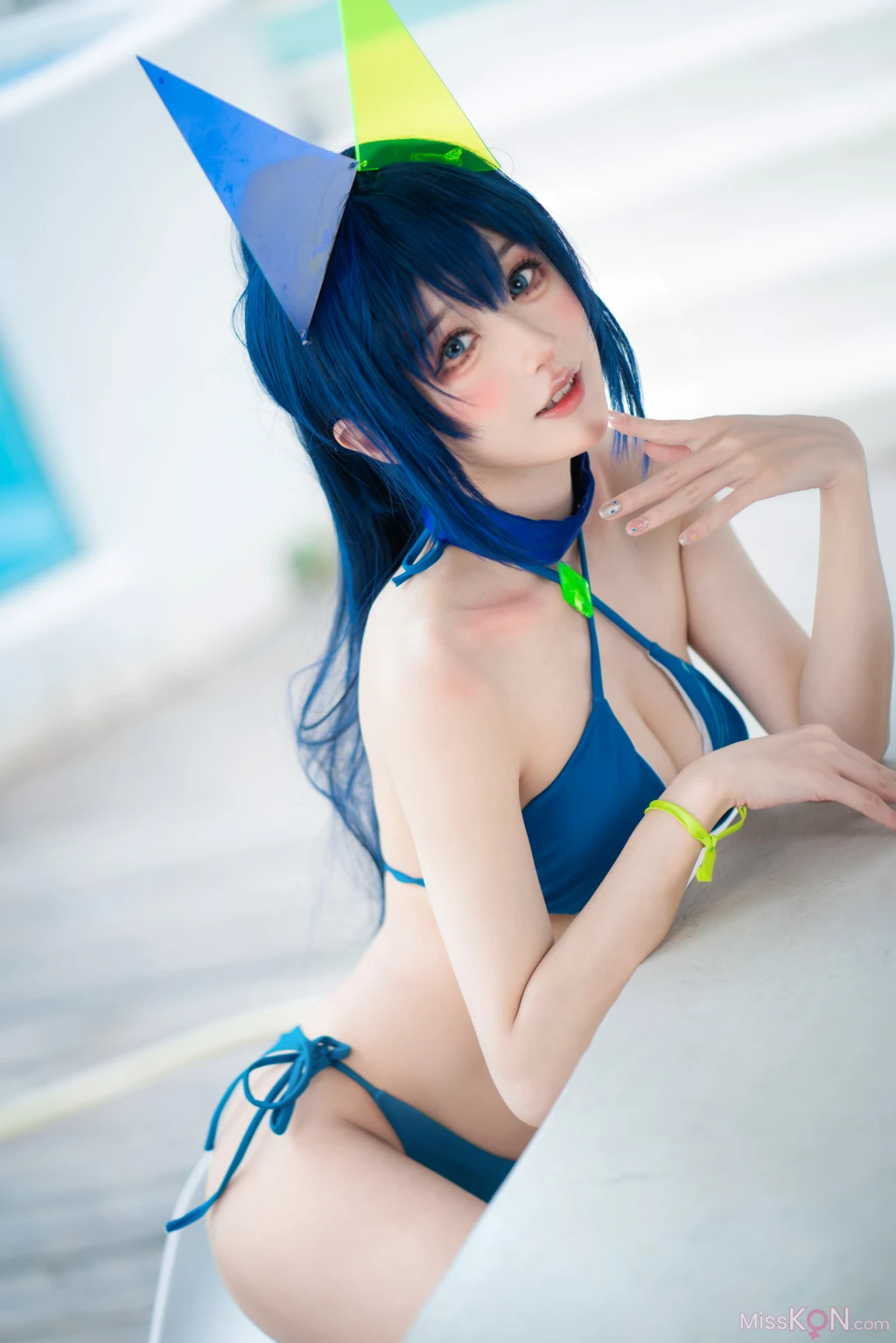 Coser@阿包也是兔娘_ 花园泳装