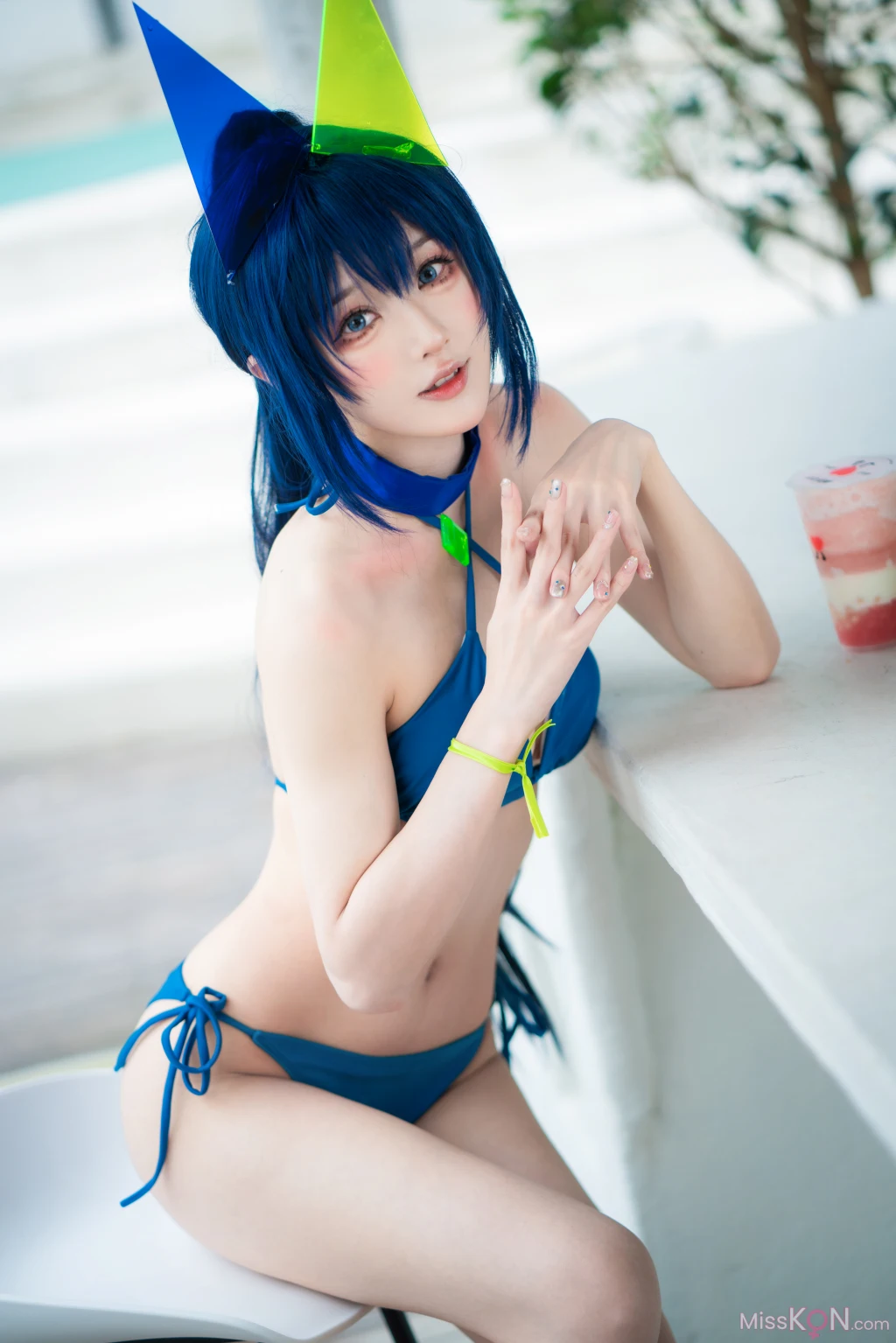 Coser@阿包也是兔娘_ 花园泳装