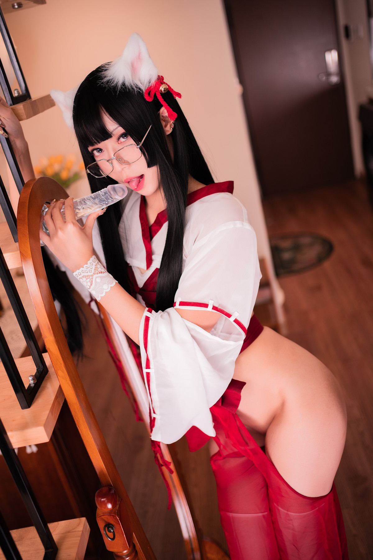 Cosplay Money冷冷 巫女 Shrine Maiden