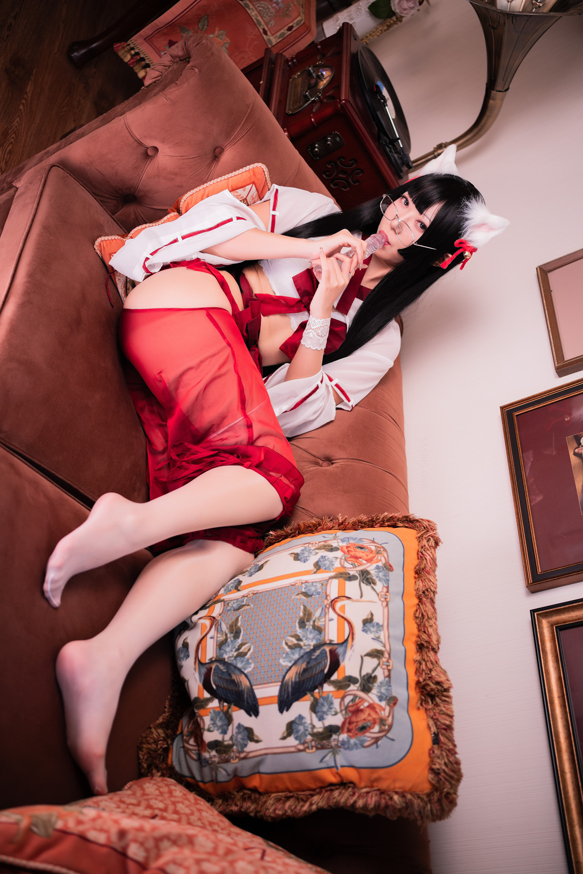 Cosplay Money冷冷 巫女 Shrine Maiden