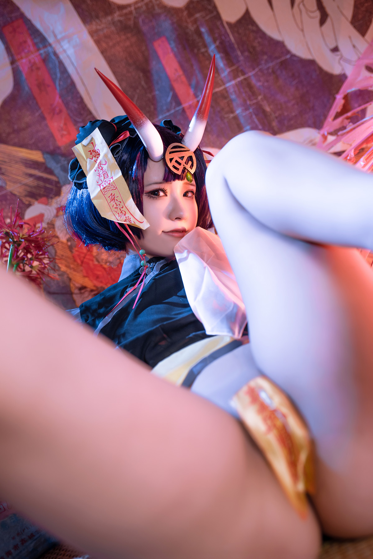 Cosplay Quan冉有点饿 酒吞同人僵尸