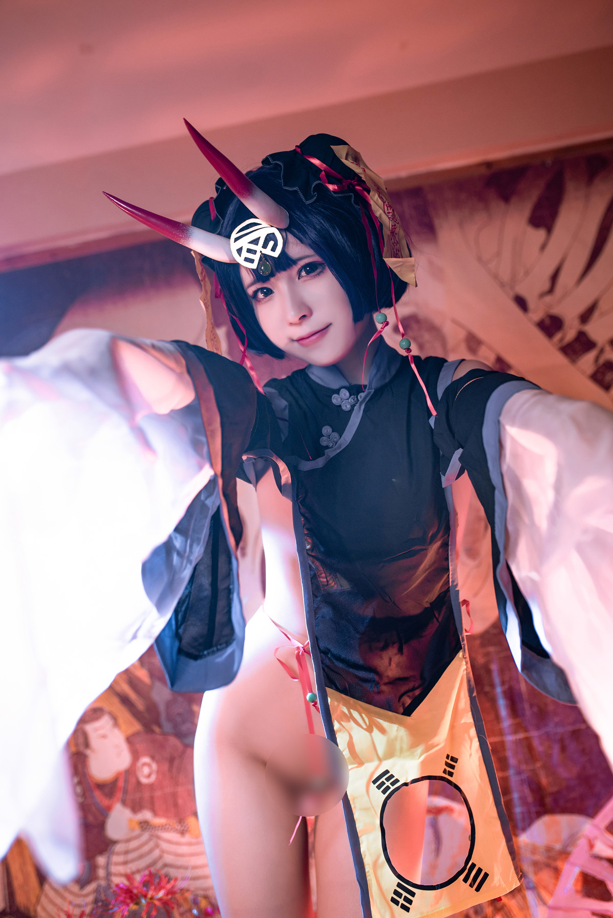 Cosplay Quan冉有点饿 酒吞同人僵尸