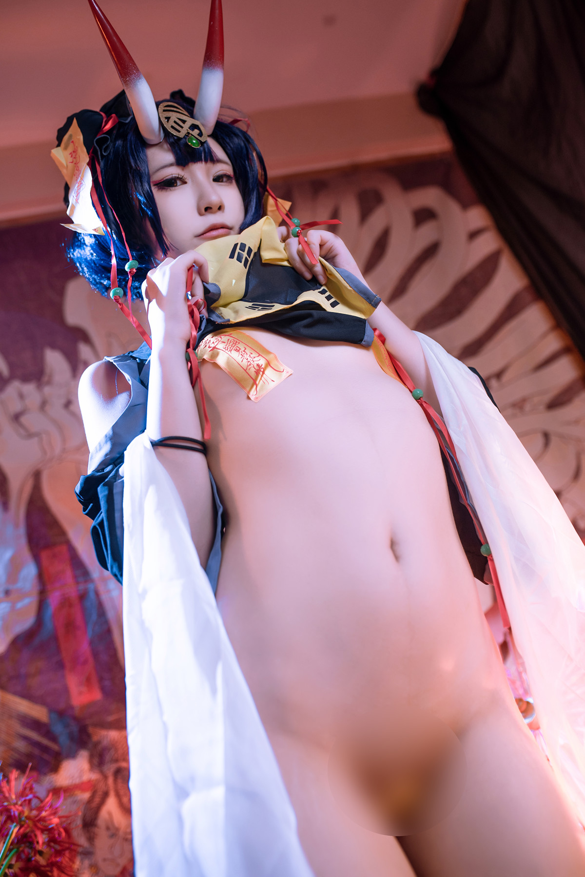 Cosplay Quan冉有点饿 酒吞同人僵尸