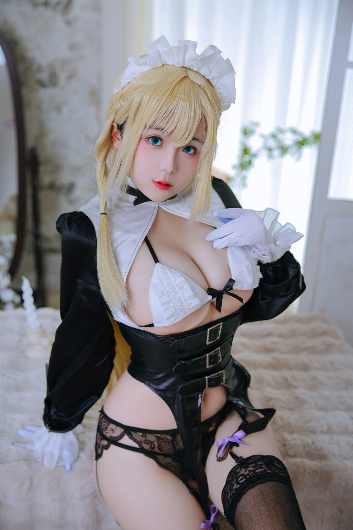 Cosplay Rinaijiao日奈娇 拘束女仆