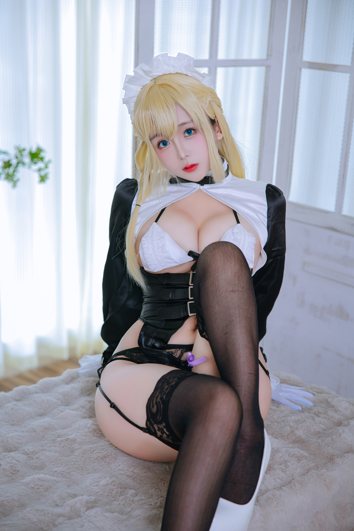 Cosplay Rinaijiao日奈娇 拘束女仆