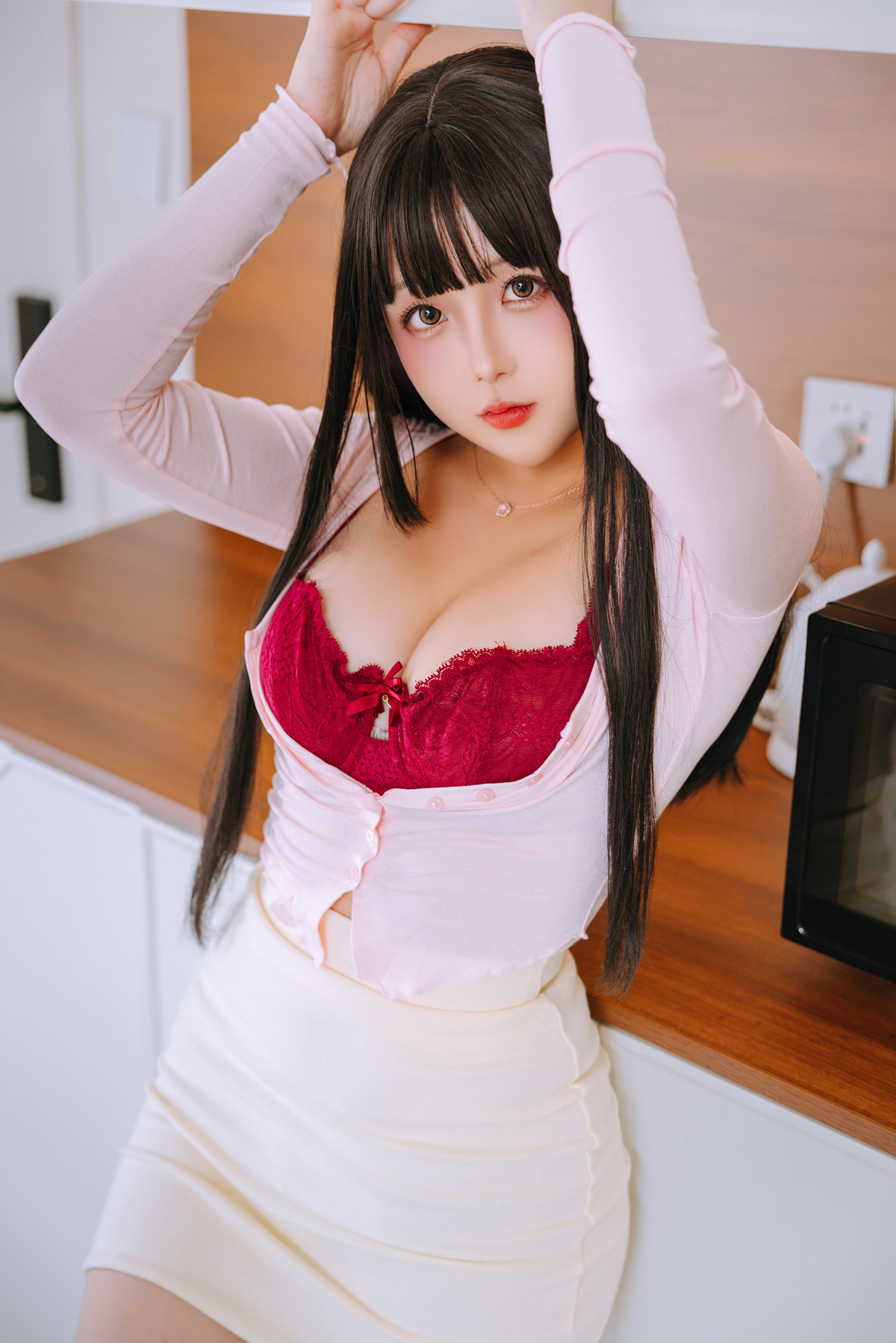 Cosplay Rinaijiao日奈娇 茶水间 Set.01