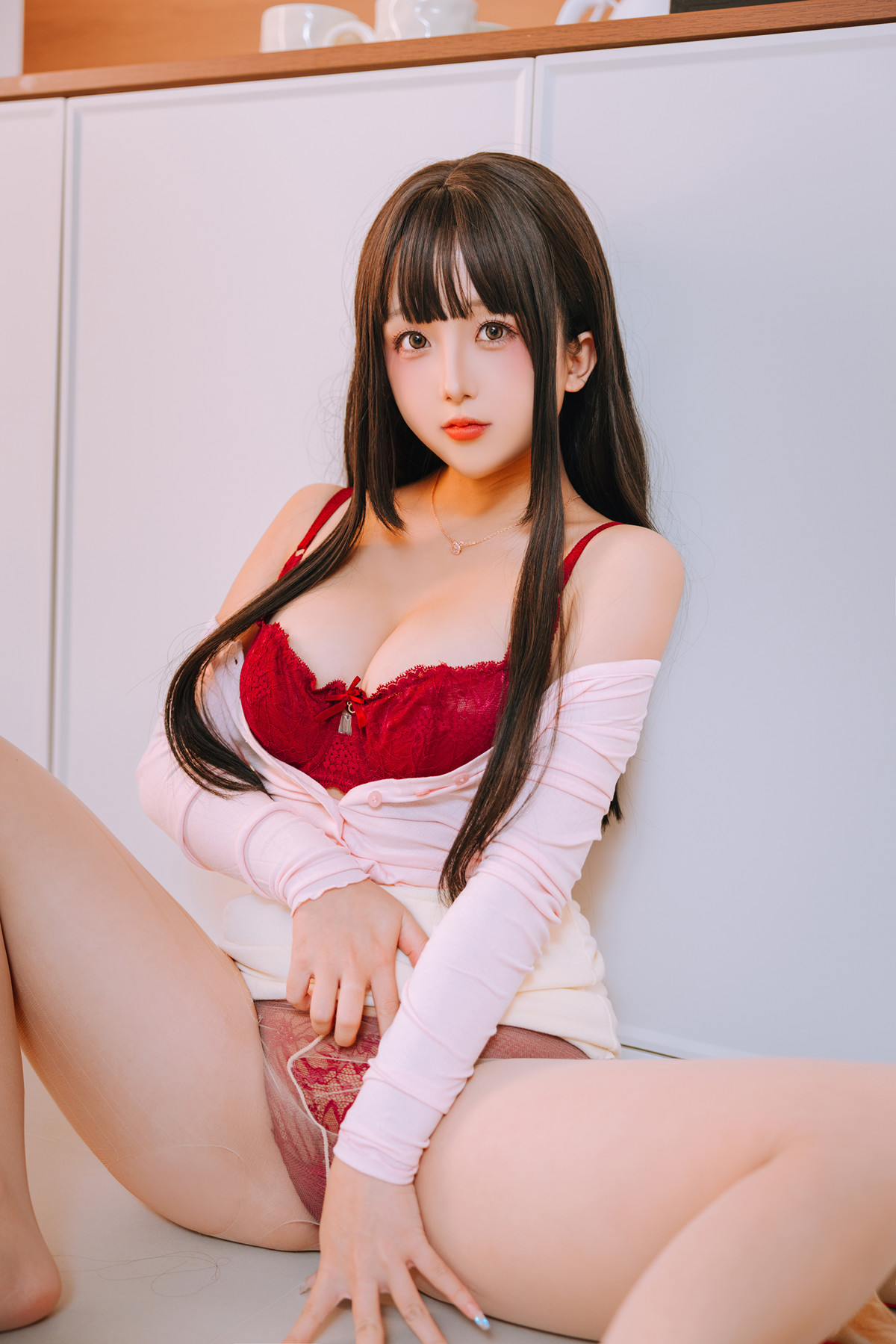 Cosplay Rinaijiao日奈娇 茶水间 Set.01