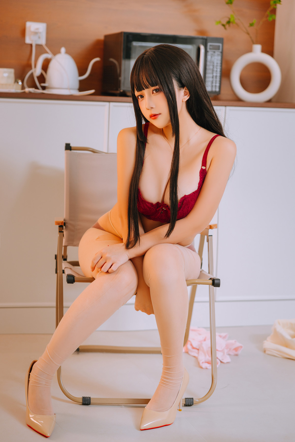 Cosplay Rinaijiao日奈娇 茶水间 Set.01