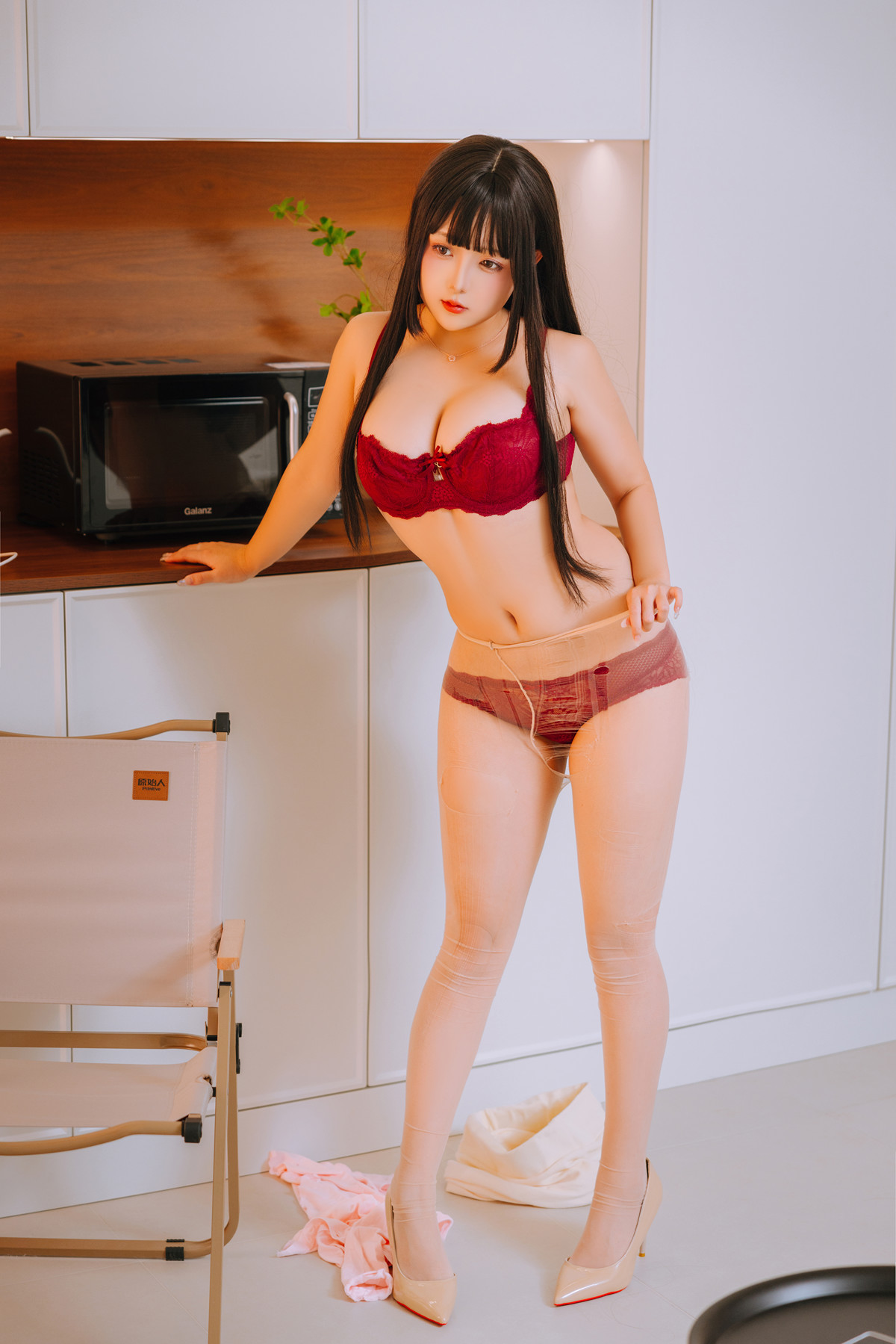 Cosplay Rinaijiao日奈娇 茶水间 Set.02