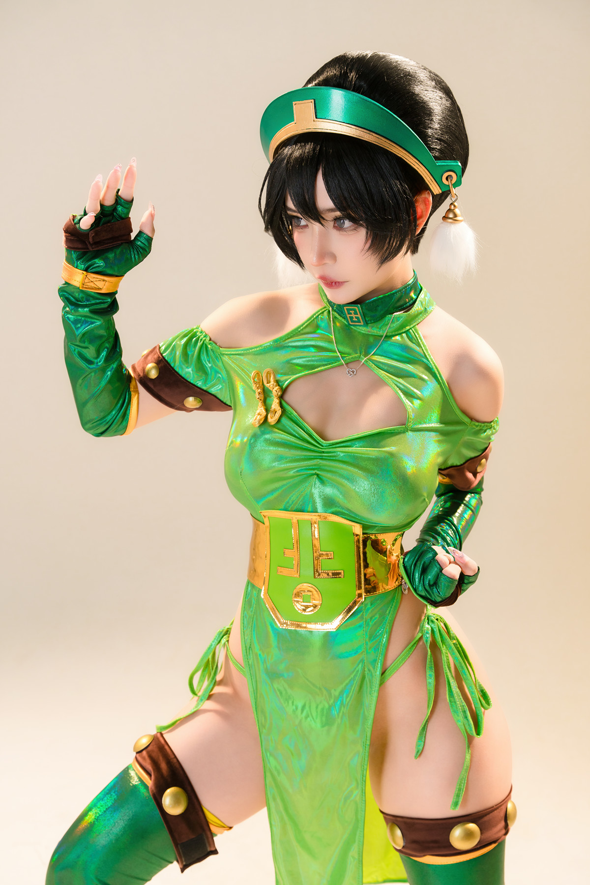 Cosplay Umeko.J Toph Beifong Set.02