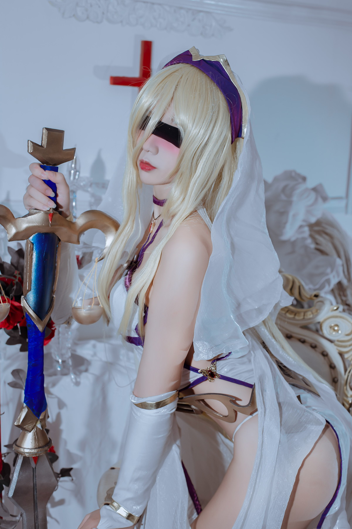 Cosplay 九曲Jean 剑圣女 Sword Saint