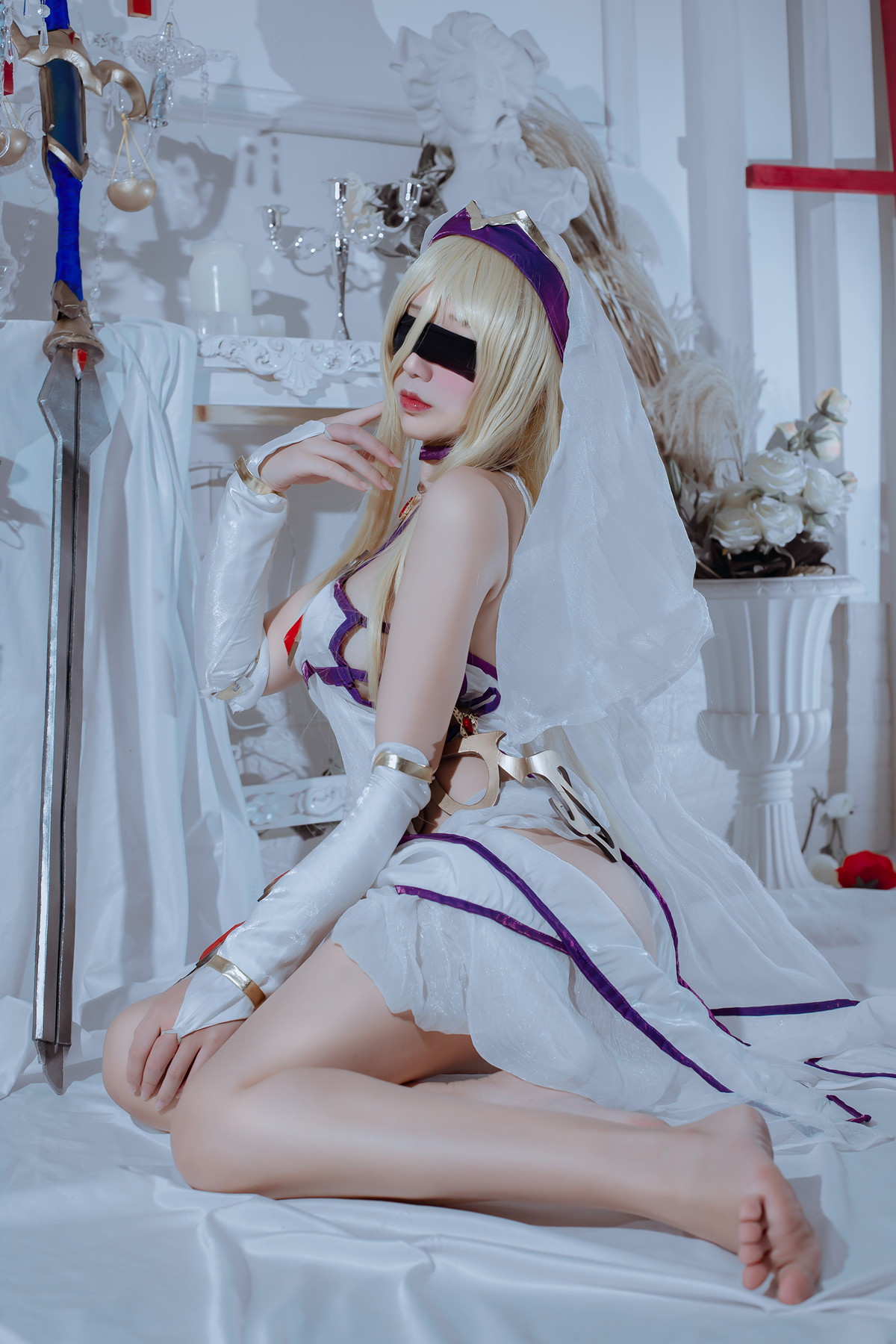 Cosplay 九曲Jean 剑圣女 Sword Saint