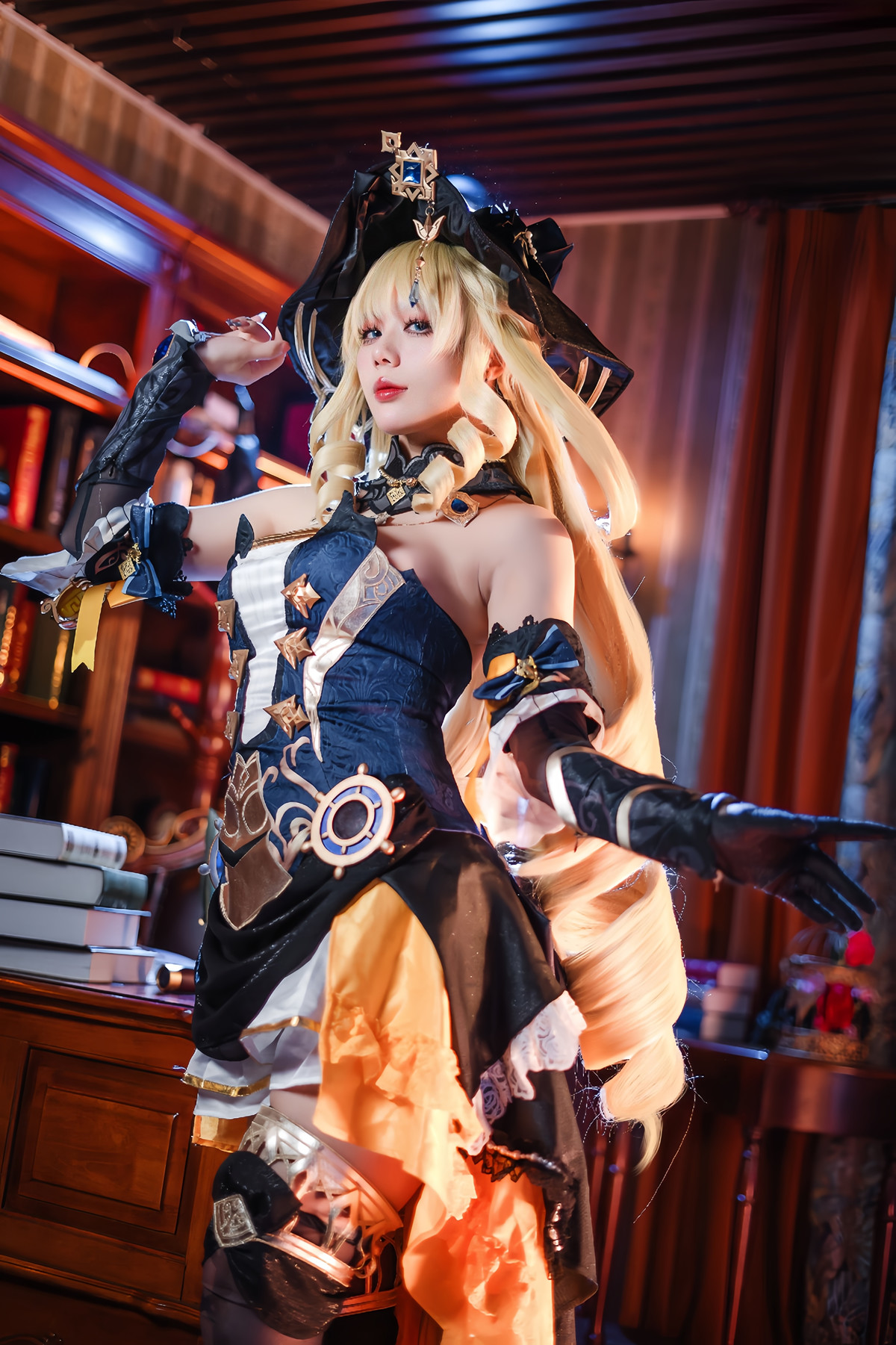 Cosplay 九言 原神 娜维娅 Navia – Genshin