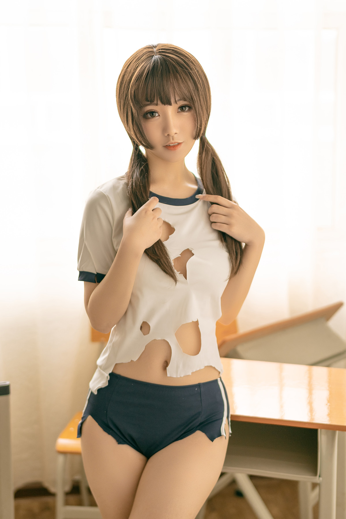 Cosplay 桃良阿宅 体操服