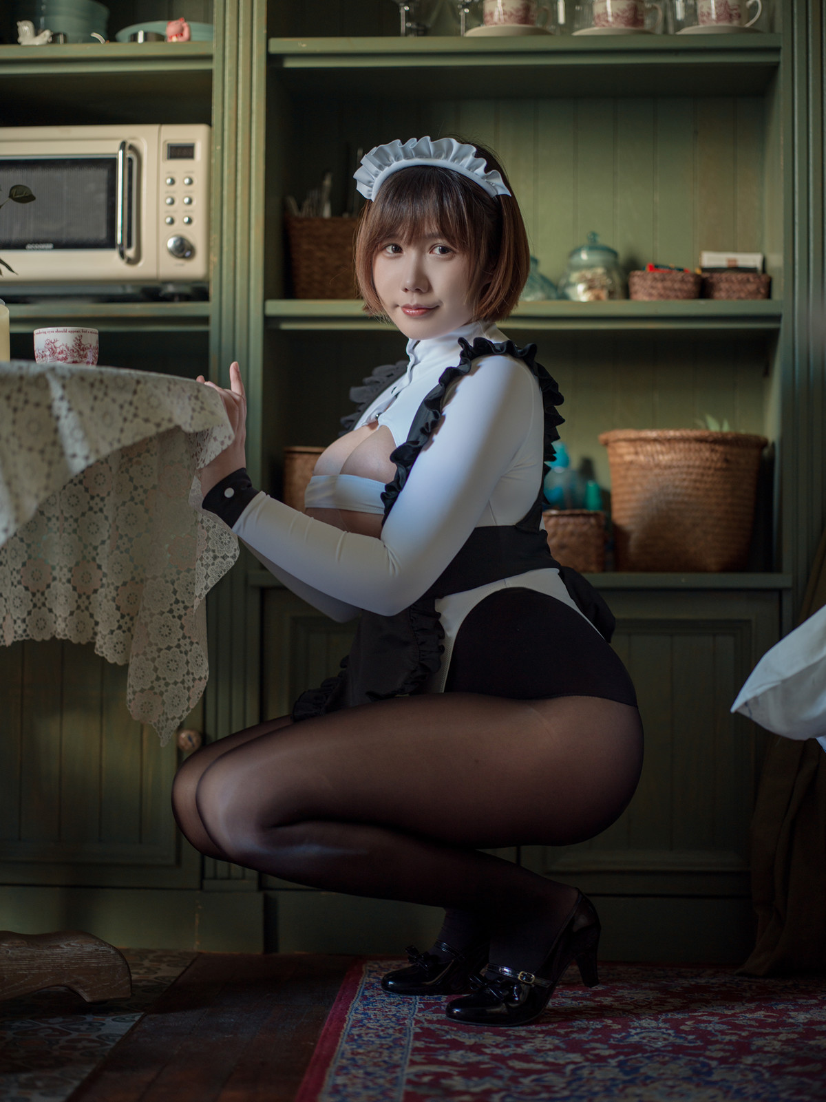 Cosplay 麻花麻花酱 女仆系列 Maid Series