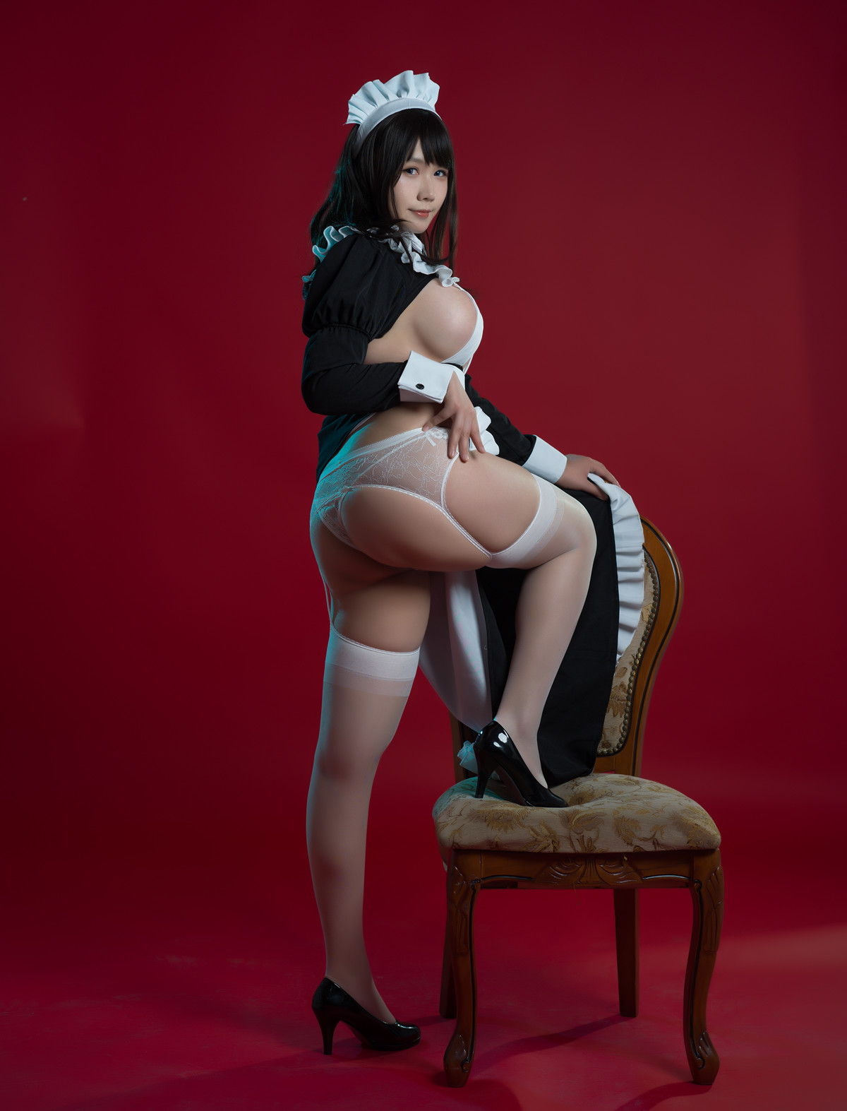 Cosplay 麻花麻花酱 女仆系列 Maid Series