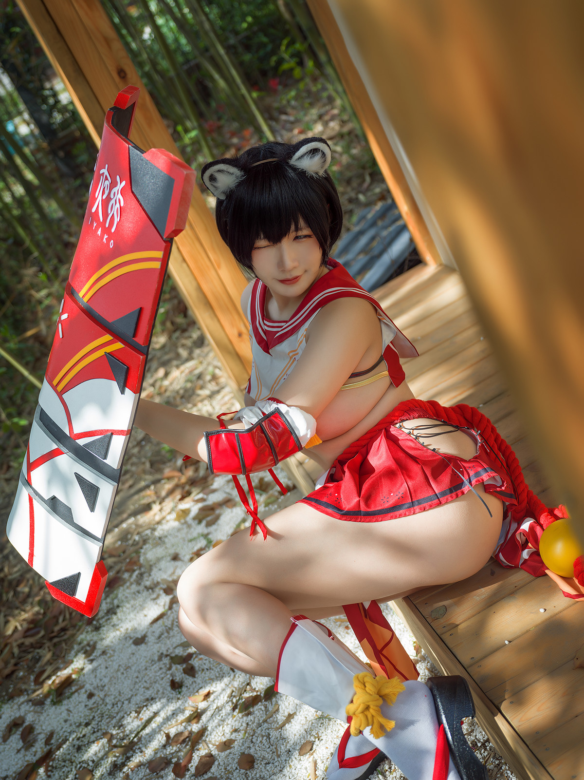 Cosplay 麻花麻花酱 椿 Tsubaki