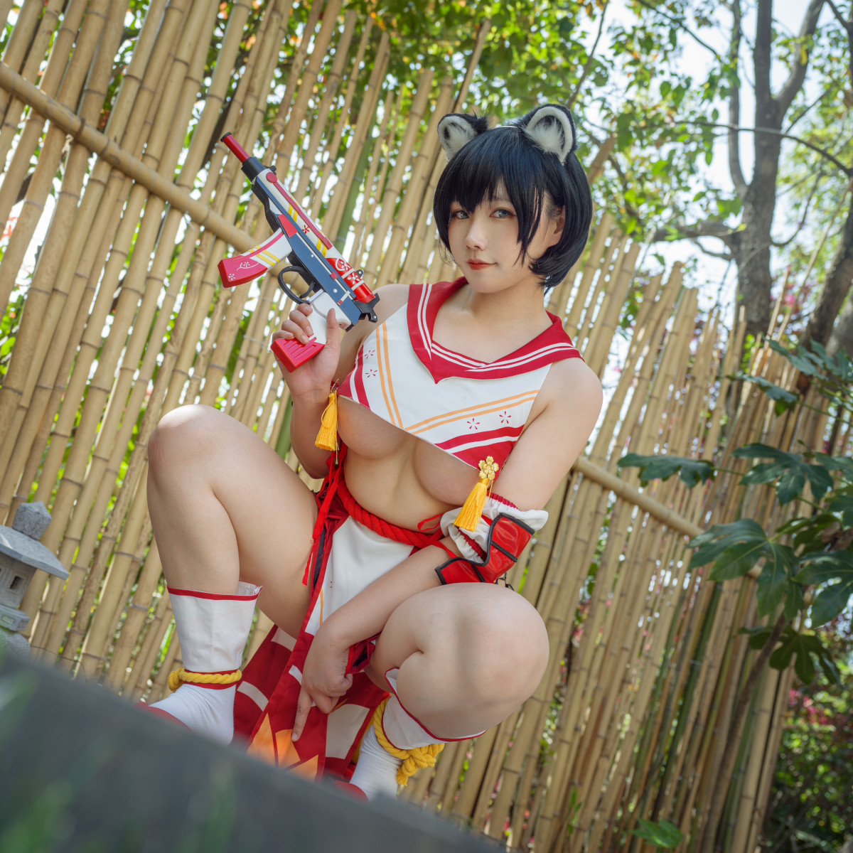 Cosplay 麻花麻花酱 椿 Tsubaki