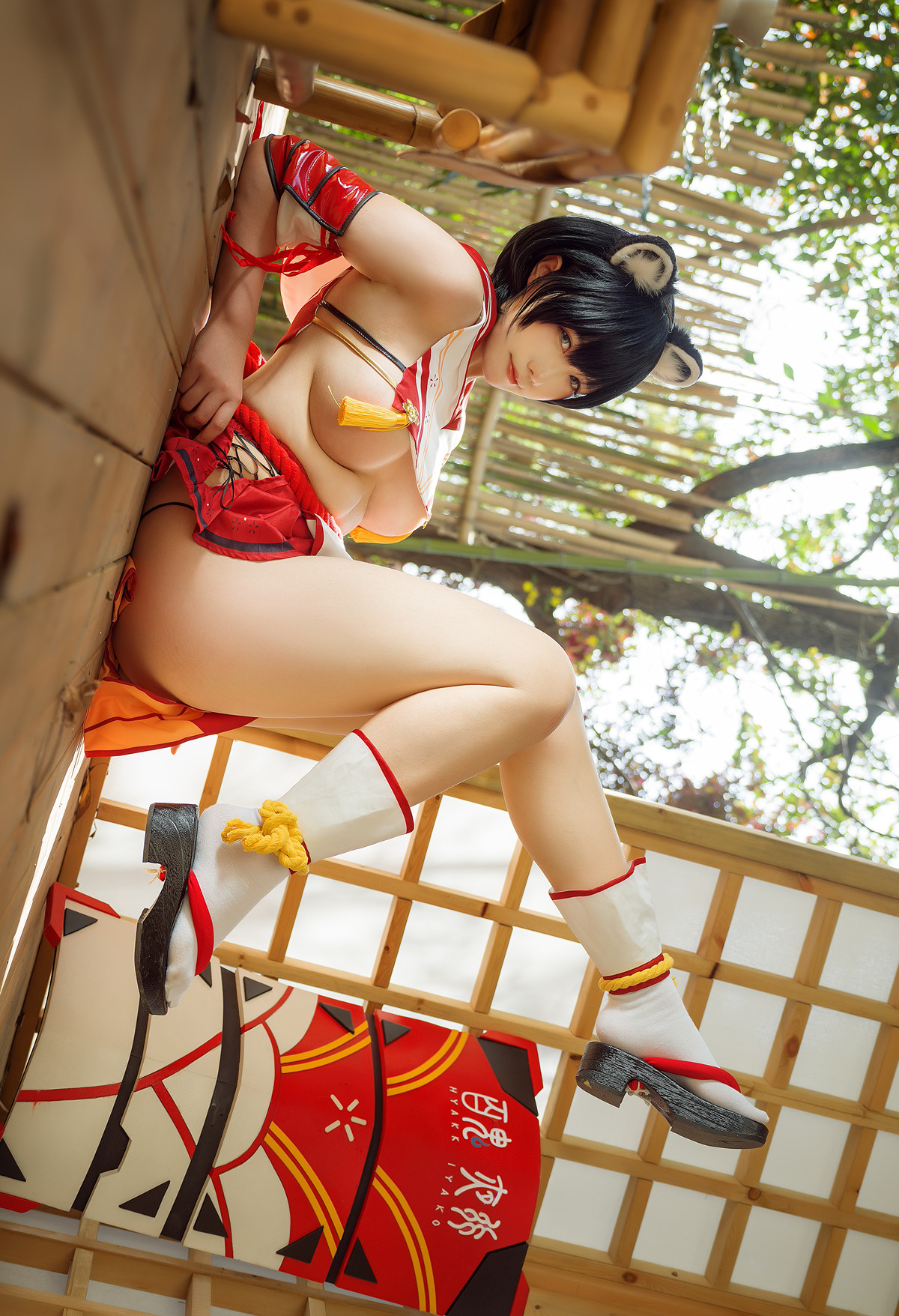 Cosplay 麻花麻花酱 椿 Tsubaki