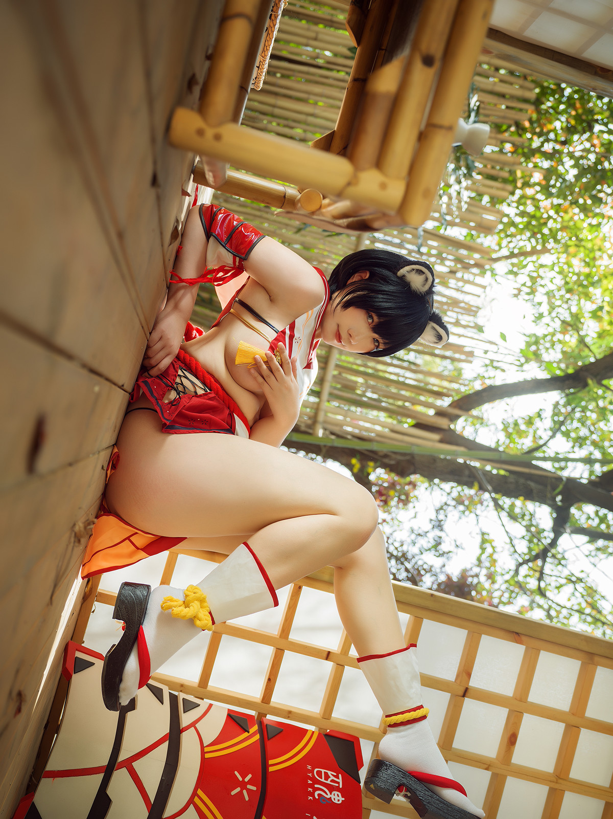 Cosplay 麻花麻花酱 椿 Tsubaki