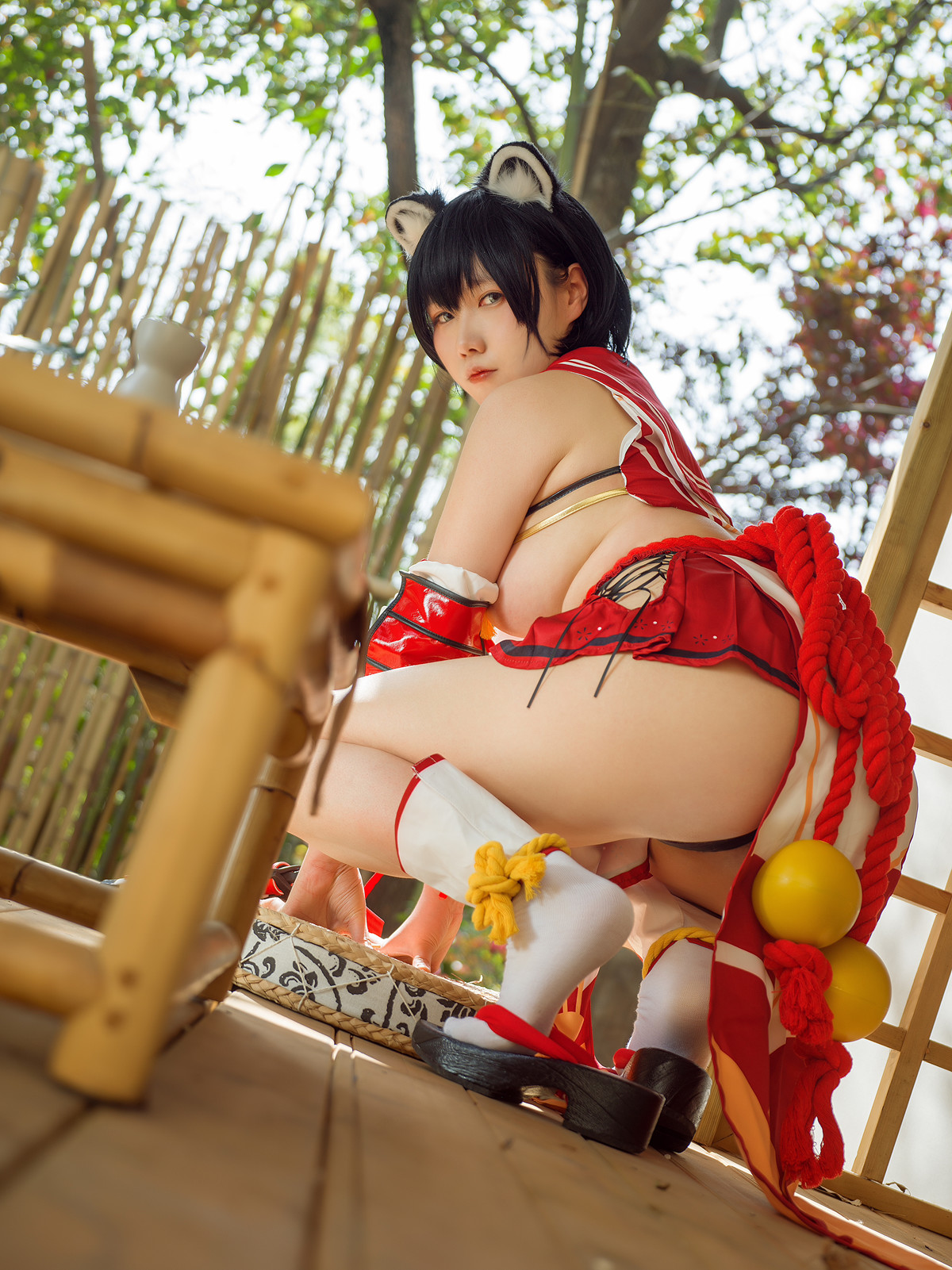 Cosplay 麻花麻花酱 椿 Tsubaki