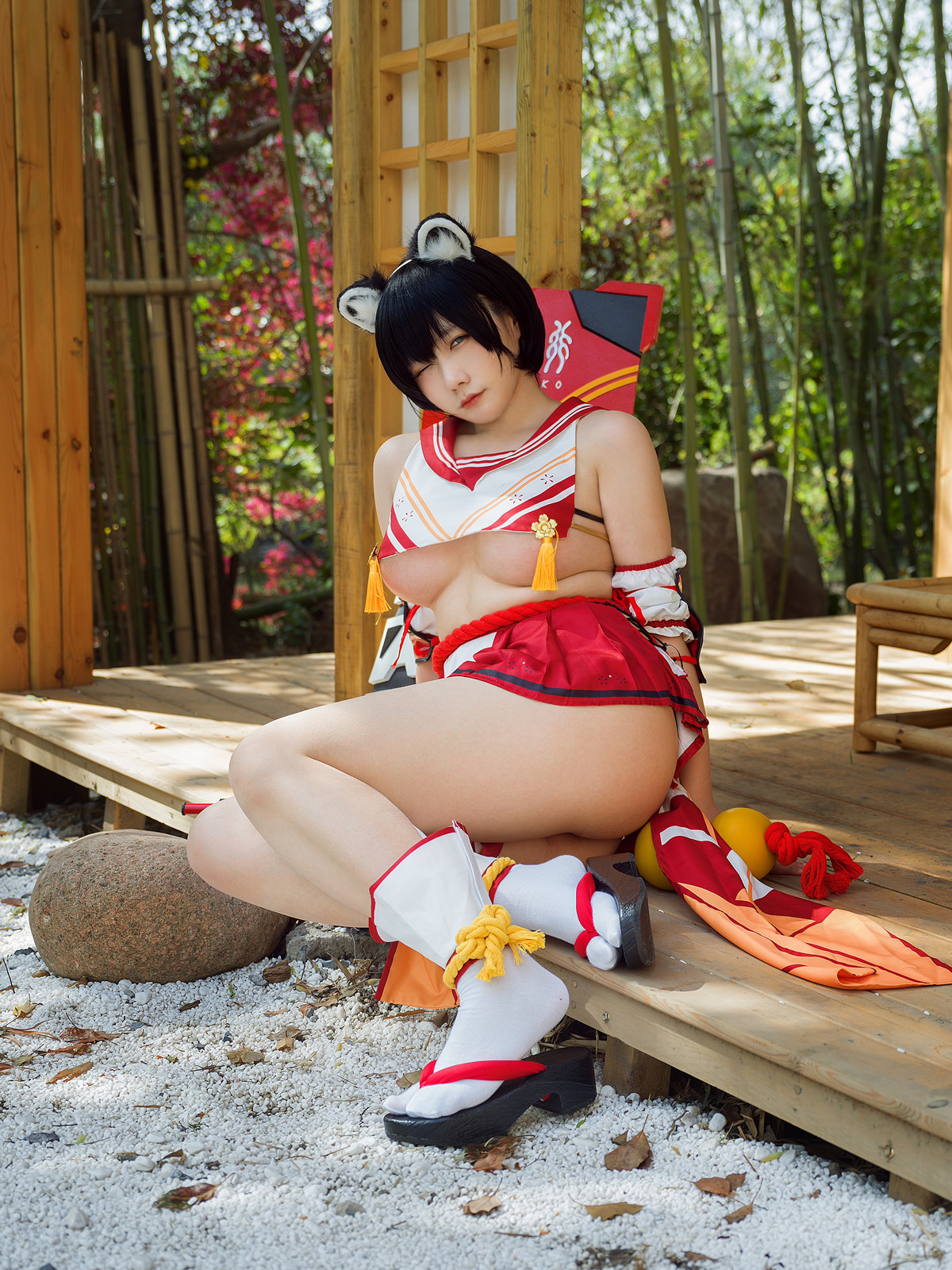 Cosplay 麻花麻花酱 椿 Tsubaki