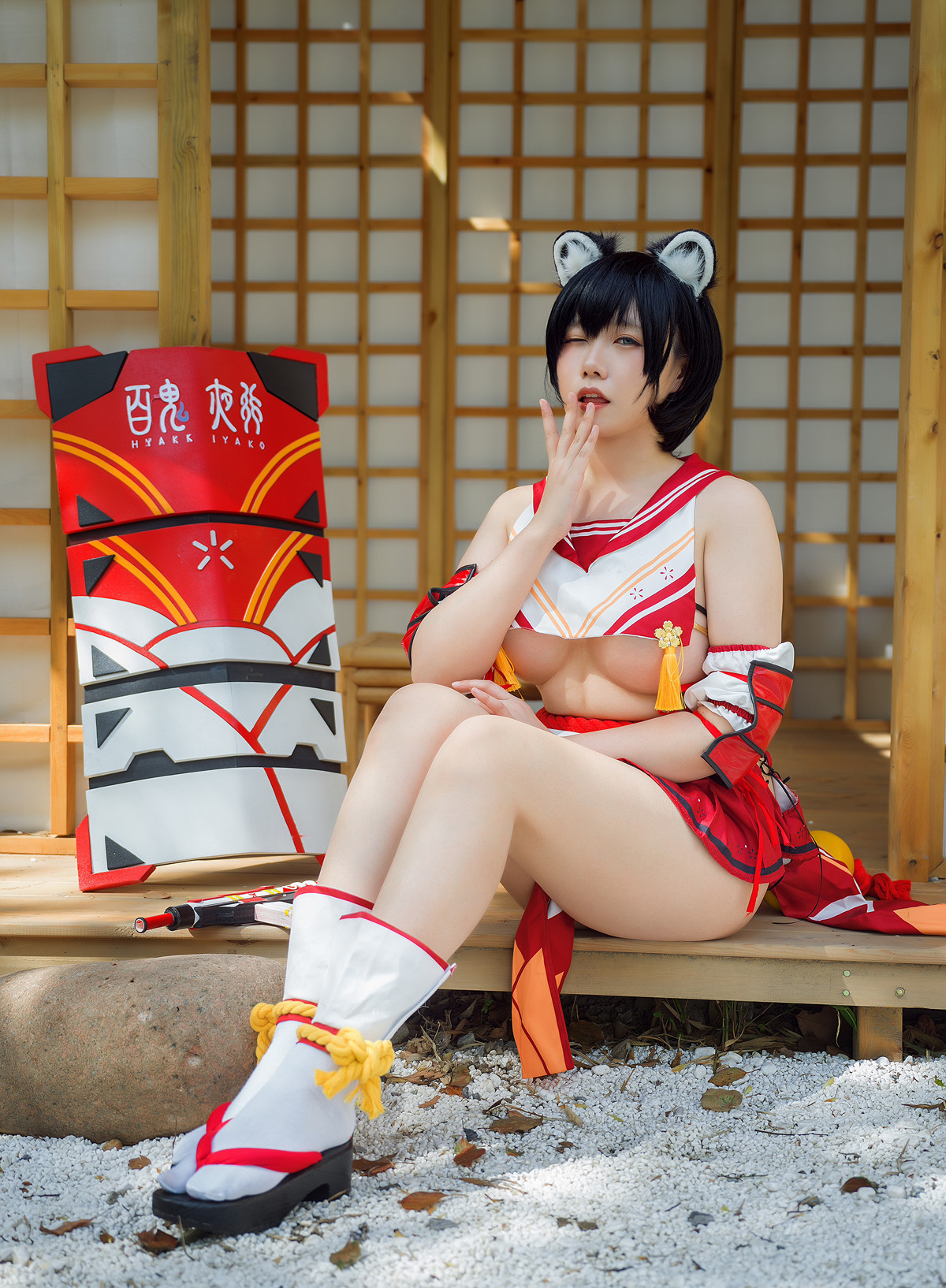 Cosplay 麻花麻花酱 椿 Tsubaki