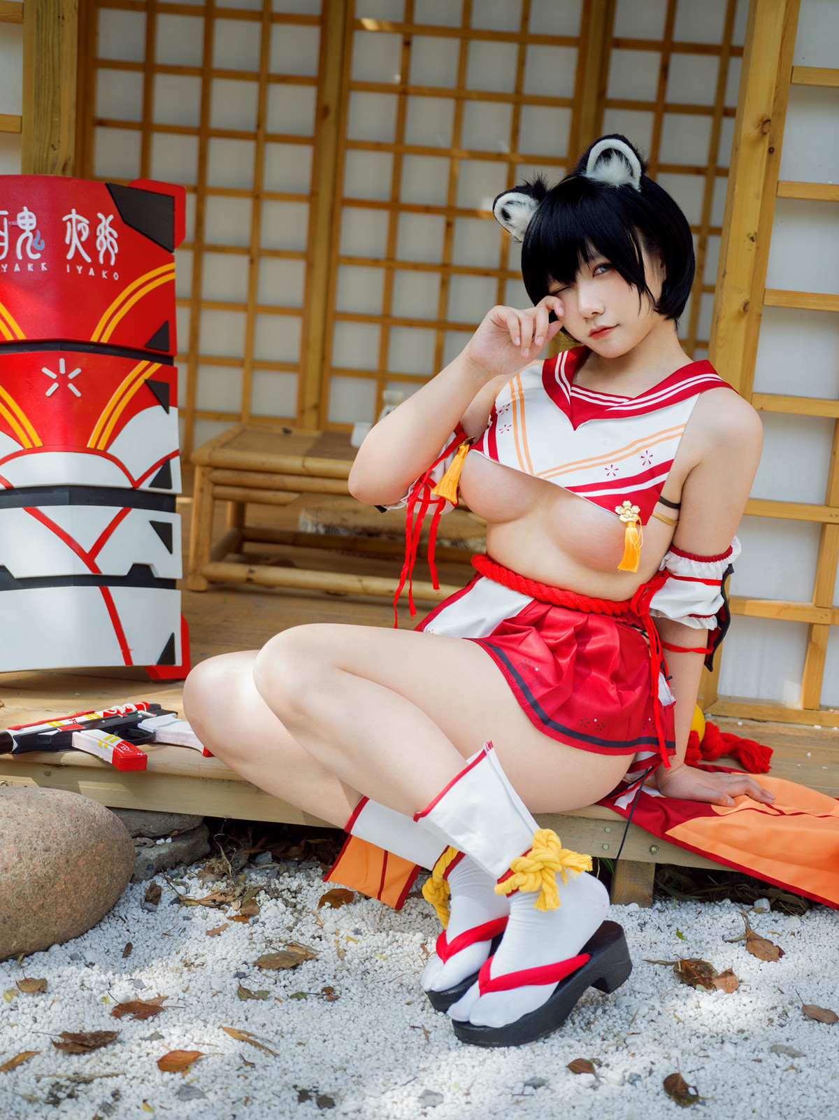 Cosplay 麻花麻花酱 椿 Tsubaki