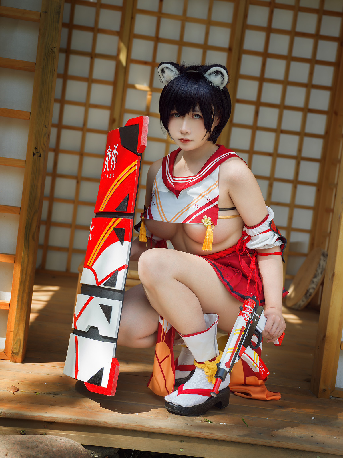 Cosplay 麻花麻花酱 椿 Tsubaki