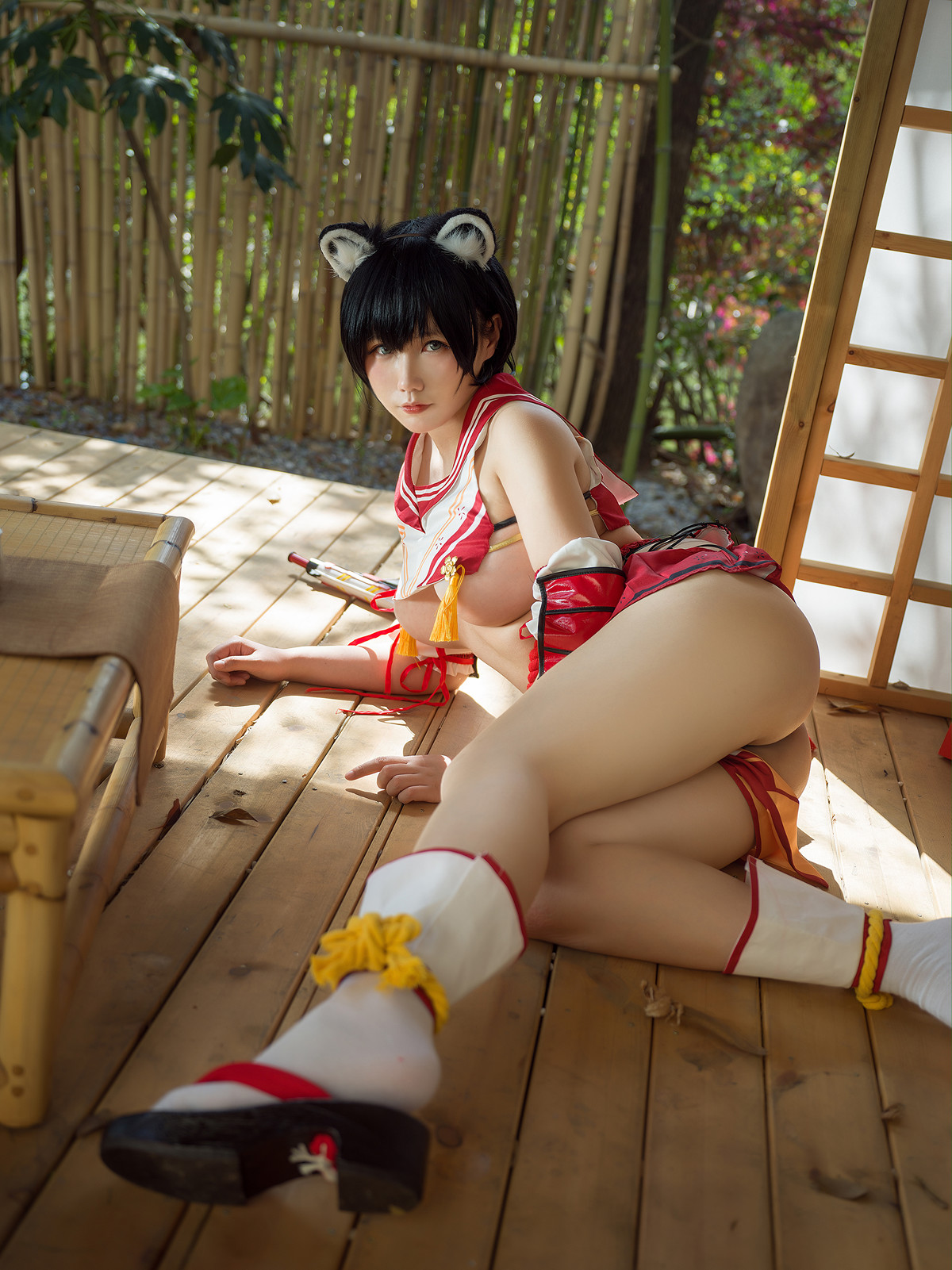 Cosplay 麻花麻花酱 椿 Tsubaki