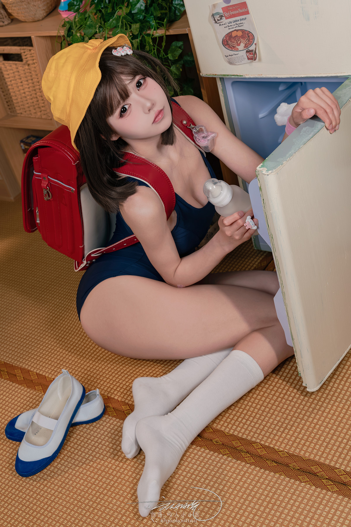 Cosplay 黏黏团子兔 奶嘴死库水